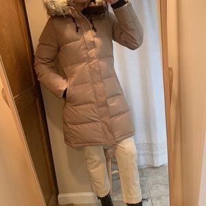 TNA Powder Parka in Tawny